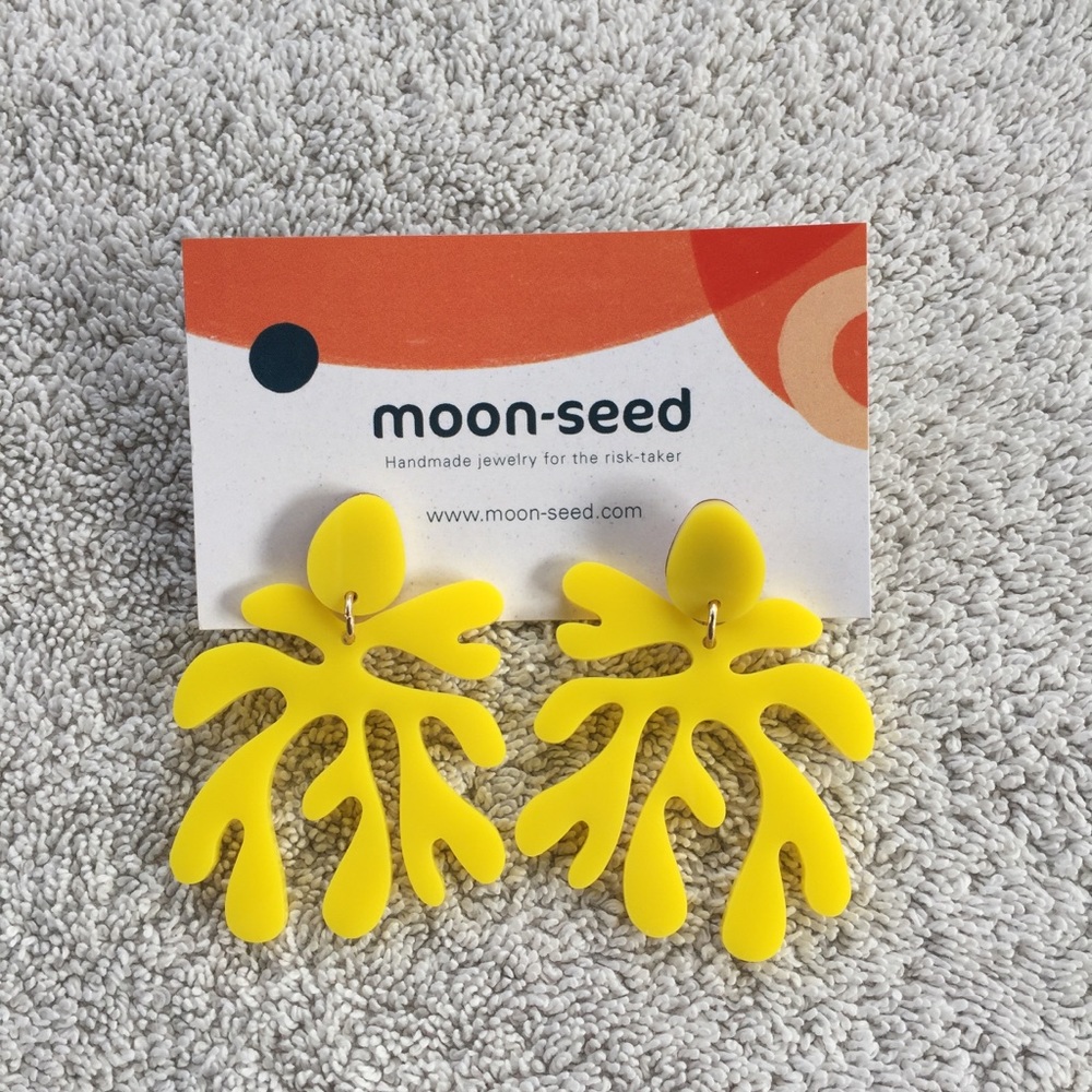 NEW! Moon-seed For Matisse NO.1 Earring